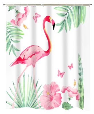 Popular Bath - Flamingo Shower Curtain