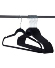 Joy Mangano The Joy Hangers 24-Pack Pants, Skirts & More Slimline Hanger Clips - Black