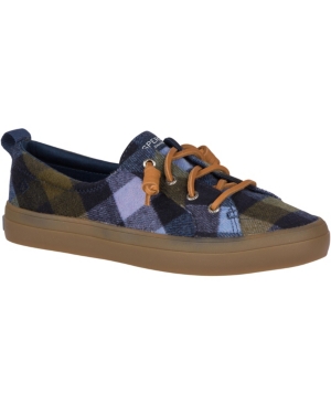 UPC 018465000466 product image for Sperry Women's Crest Vibe Plaid Wool Sneakers Women's Shoes | upcitemdb.com