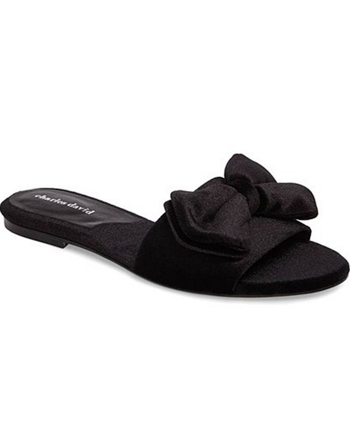 Charles David Collection Slipper Sandals - Macy's