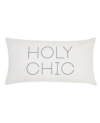 Christian Siriano New York - Mags Floral Holy Chic 32" x 16" Decorative Pillow