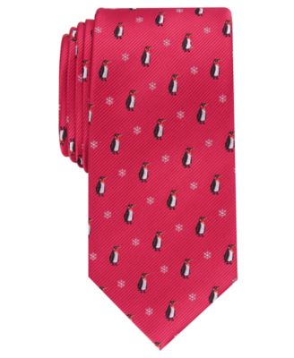 Club Room - Men's Winter Penguin Tie