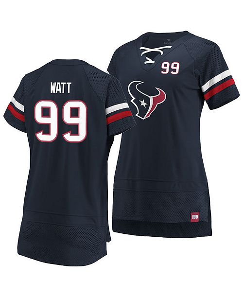 Majestic Women S J J Watt Houston Texans Draft Him T Shirt 2019