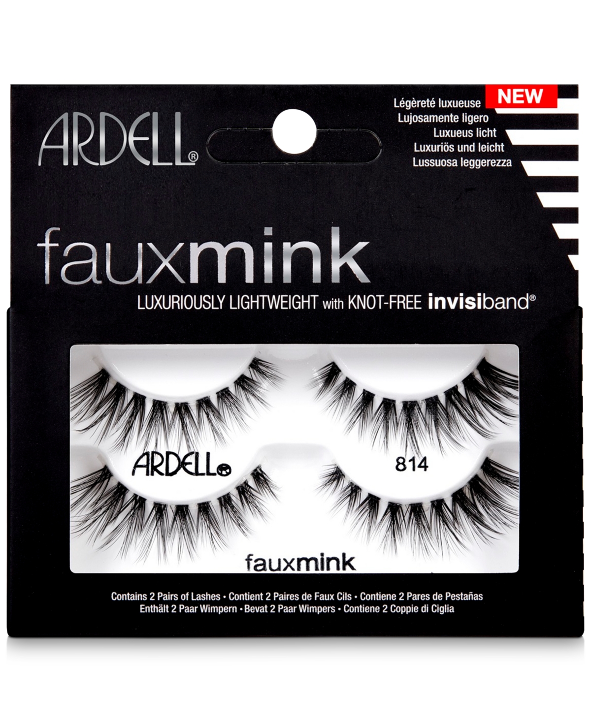 Ardell Faux Mink Lashes 814, 2-Pk.