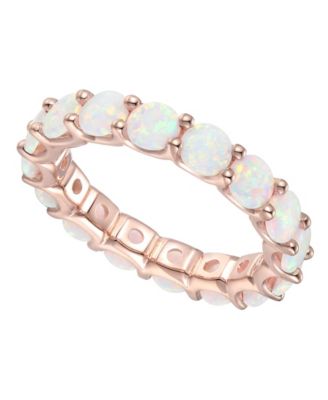 Rhodolite Garnet Band (1/2 c.t. t.w.) in Sterling Silver (Also Available In Citrine, Blue Topaz, Multi, Opal, and Amethyst)