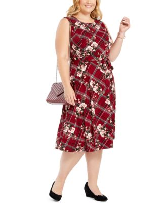 macys plus size casual dresses