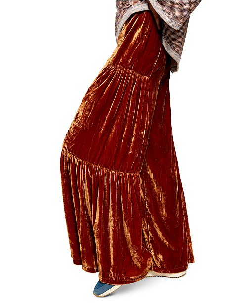 Free People Say La Vie Wide Leg Pants Reviews Pants Leggings Women Macy S
