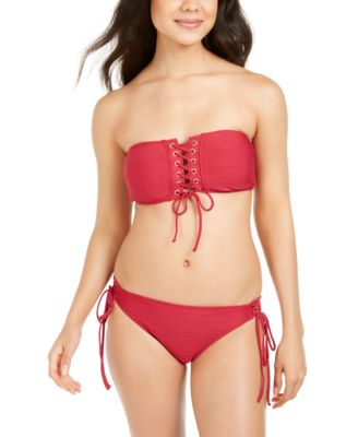 macy's bandeau swimsuits