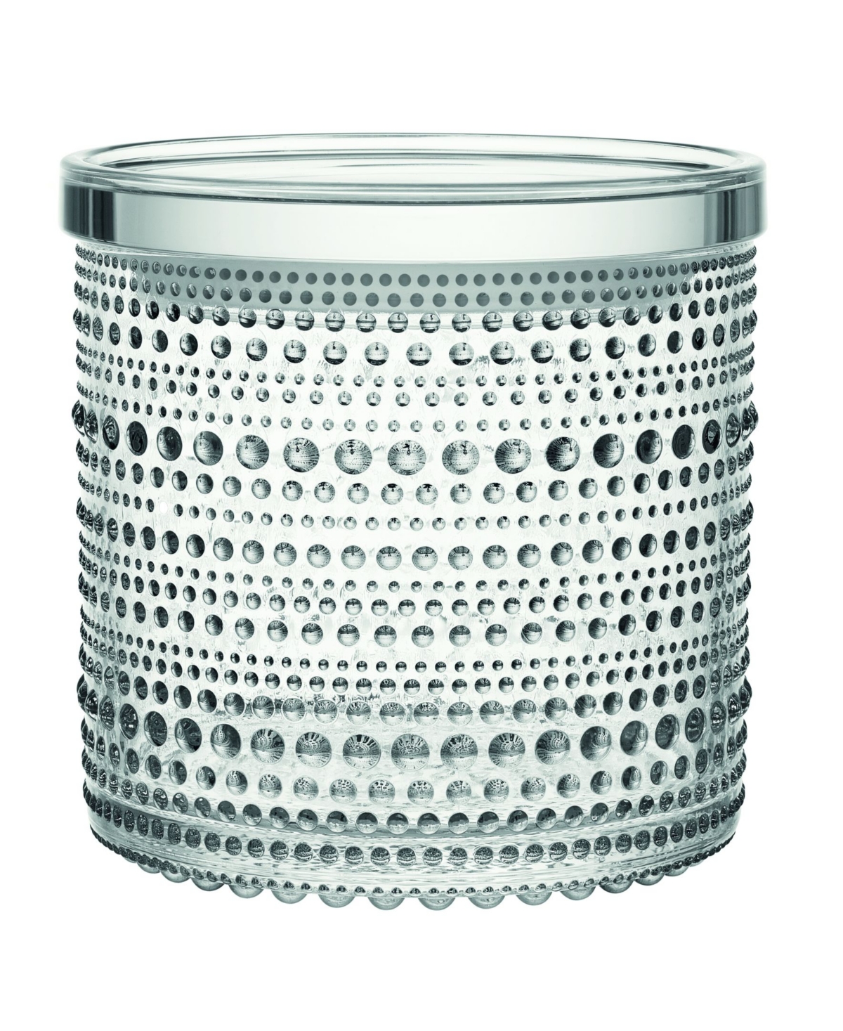 Iittala Kastehelmi Large Jar In Clear