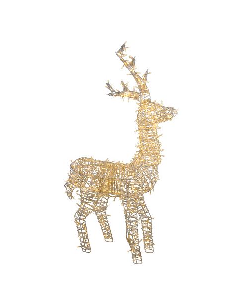 Northlight 48 Led Lighted Upright Standing Reindeer Outdoor
