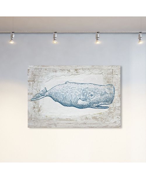 Oliver Gal Blue Whale Canvas Art Collection Reviews All Wall Decor Home Decor Macy S