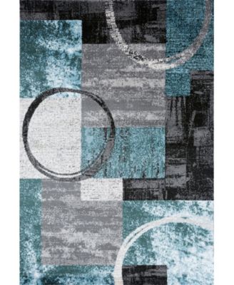 Alba Alb307 Blue/Gray 2' x 3' Area Rug