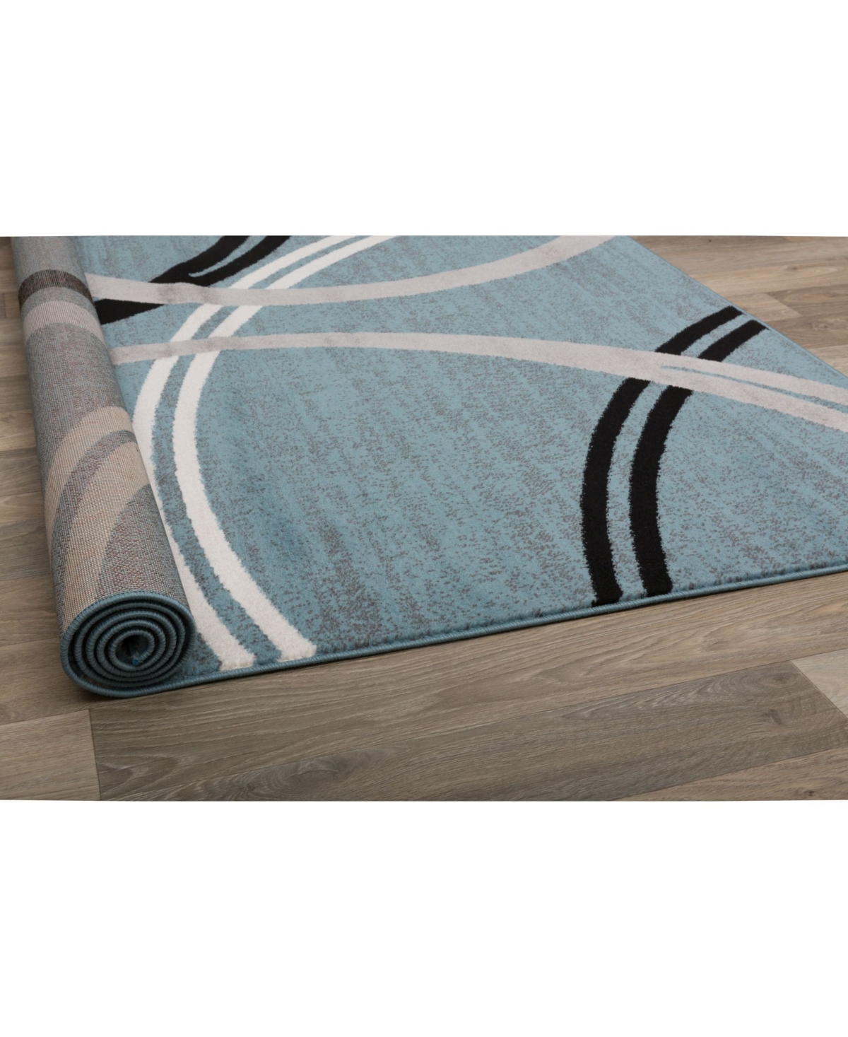 Main Street Rugs Alba Alb377Area Rug - Blue