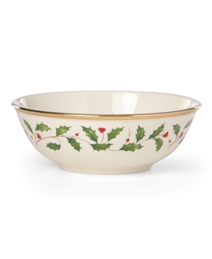 Lenox Holiday Place Setting Bowl In White