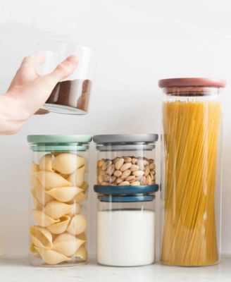 Leo Collection 4-Pc. Covered Container Set and Scoop