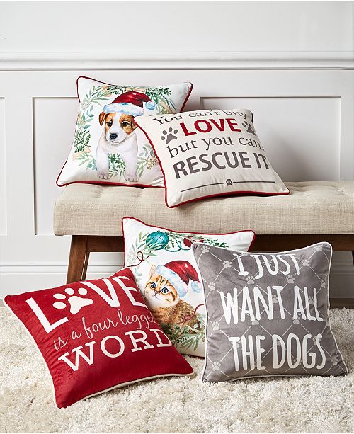 Lacourte Pet Word Decorative Pillow Collection Reviews