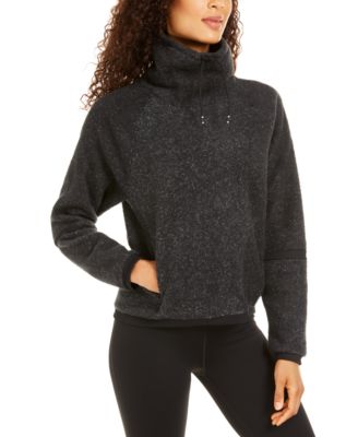 nike women's therma fleece cowl neck pullover