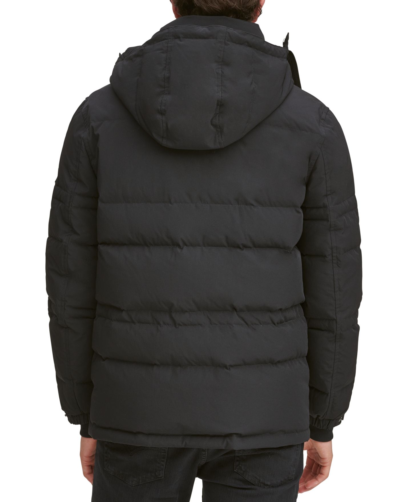 Мужская куртка Marc New York Down Filled with Removable Hood, цвет: Чёрный — фото 2