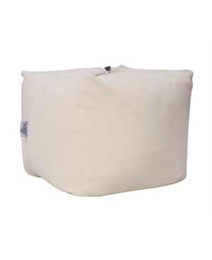 Loungie Magic Pouf Microplush Convertible Beanbag Ottoman