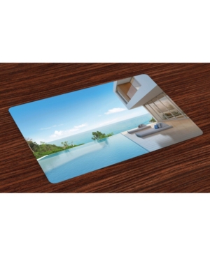 Ambesonne Place Mats Set of 4