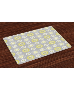 Ambesonne Place Mats Set of 4