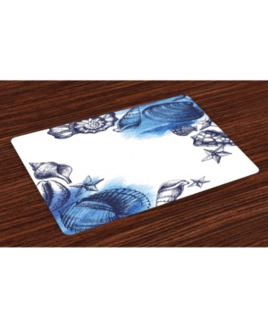 Ambesonne Ocean Place Mats Set of 4