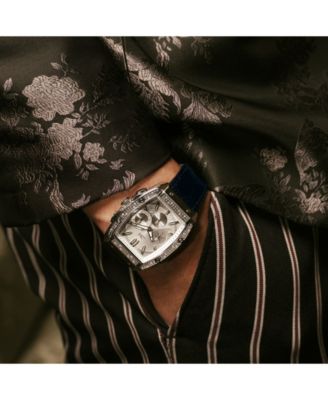 Men's Echelon Diamond (1/4 ct. t.w.) Watch in Stainless Steel 41mm