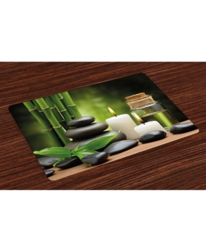 Ambesonne Spa Place Mats Set of 4