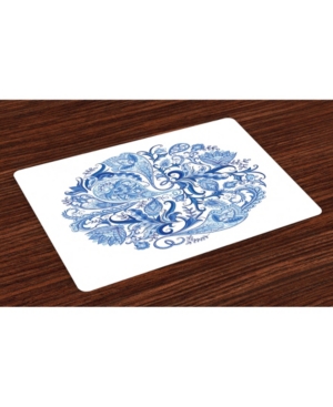 Ambesonne Ethnic Place Mats Set of 4