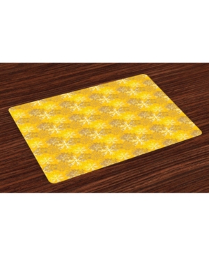 Ambesonne Place Mats Set of 4