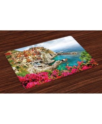 Ambesonne Italy Place Mats, Set of 4 - Macy's