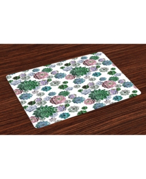 Ambesonne Cactus Place Mats Set of 4