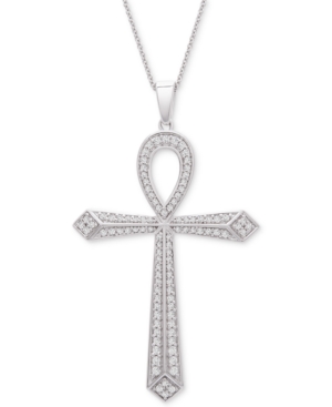 image of Diamond Ankh Cross 20