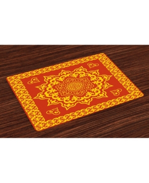 Ambesonne Mandala Place Mats Set of 4