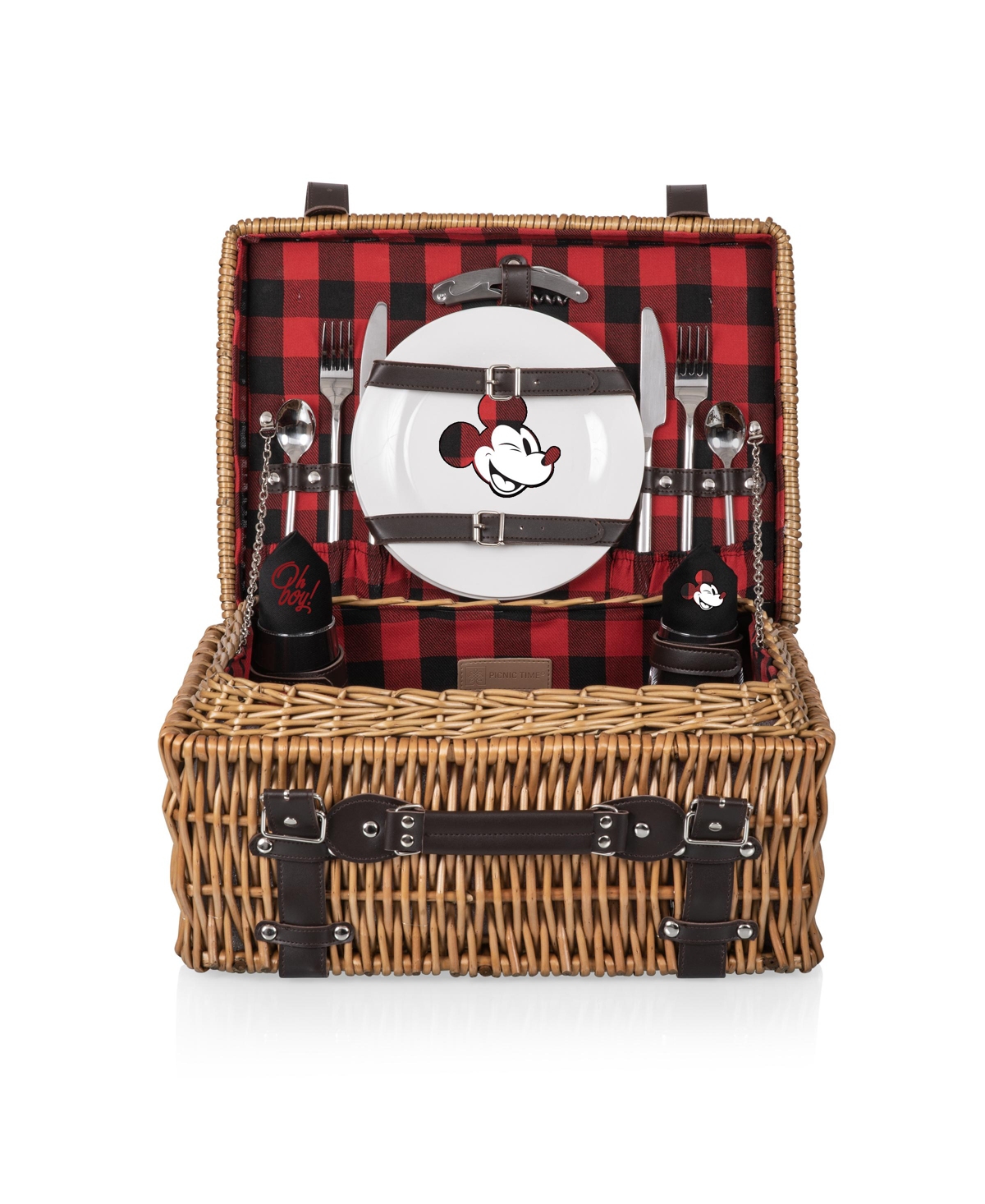 Mickey Mouse Champion Basket - Red And Black Buffalo