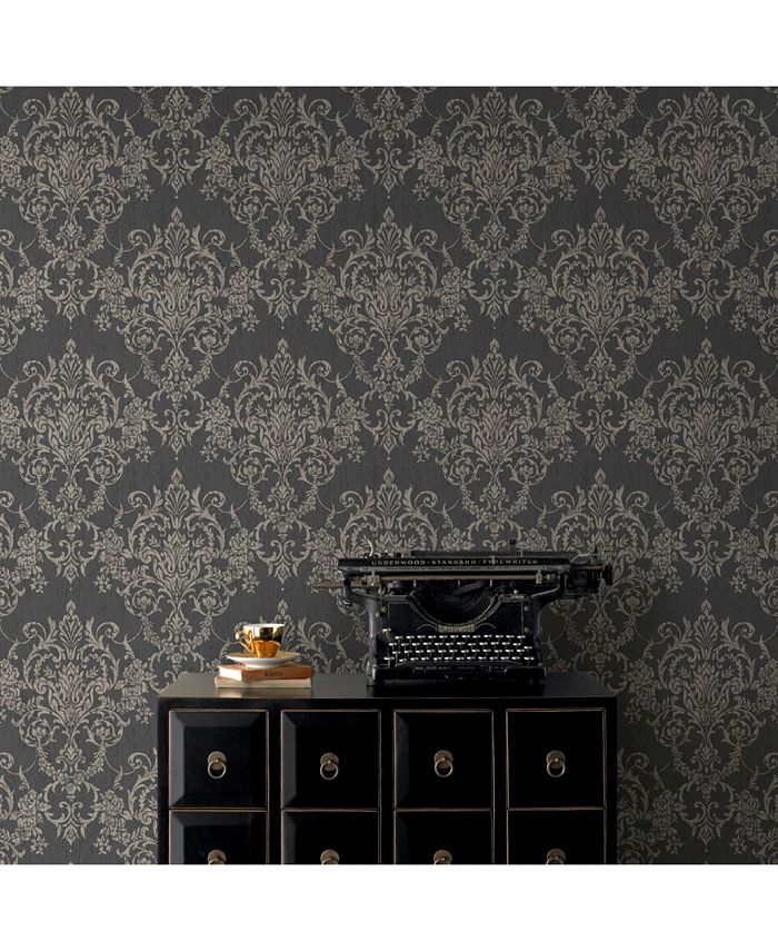 Graham & Brown Victorian Damask Wallpaper & Reviews All Wall Décor