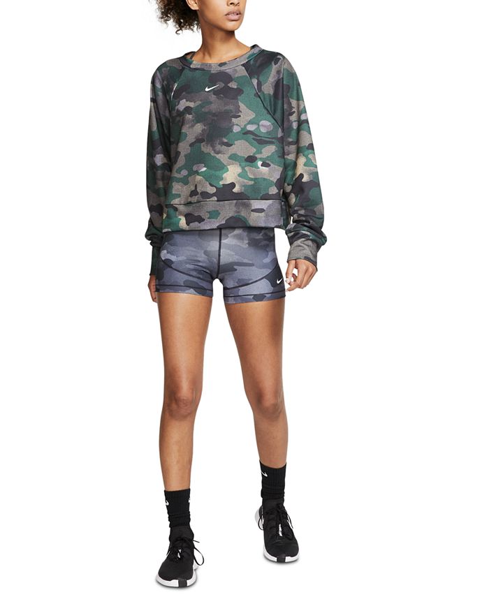 womens camo nike shorts