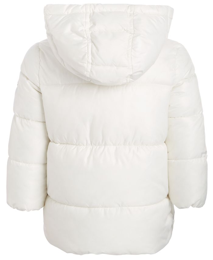 Michael Kors Baby Girls Hooded Stadium Puffer Jacket Macy's