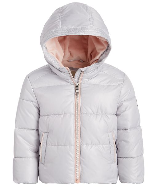Michael Kors Baby Girls Pearlized Puffer Jacket Reviews Kids