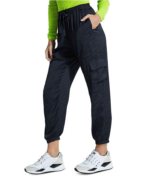 GUESS Landen Utility Jogger Pants & Reviews - Leggings & Pants - Juniors - Macy's