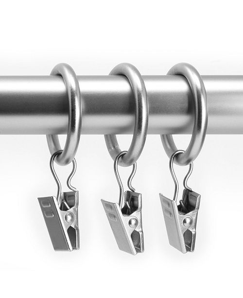 Chicology Clip Rings Fits Rods 3 4 Diameter Curtain And Drapery