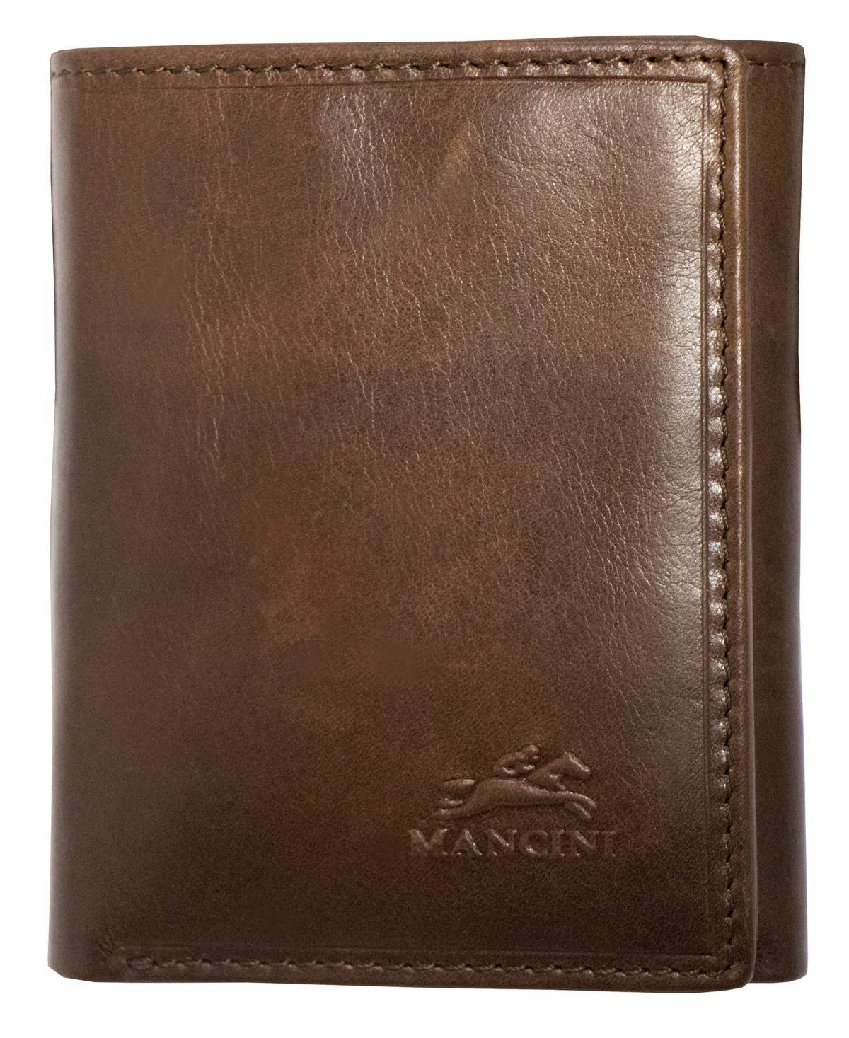 Men's Mancini Boulder Collection Rfid Secure Triflod Wallet - Black