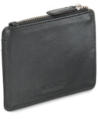 Men's Equestrian2 Collection RFID Secure Card Case and Coin Pocket