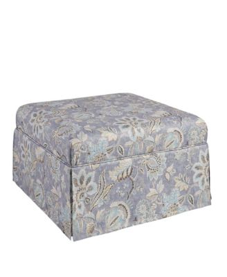 Martha Stewart Collection - Martha Stewart Dina Ottoman, Quick Ship