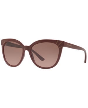 Tory Burch Sunglasses, Ty9051 56 In Bordeaux/brown Rose Gradient | ModeSens
