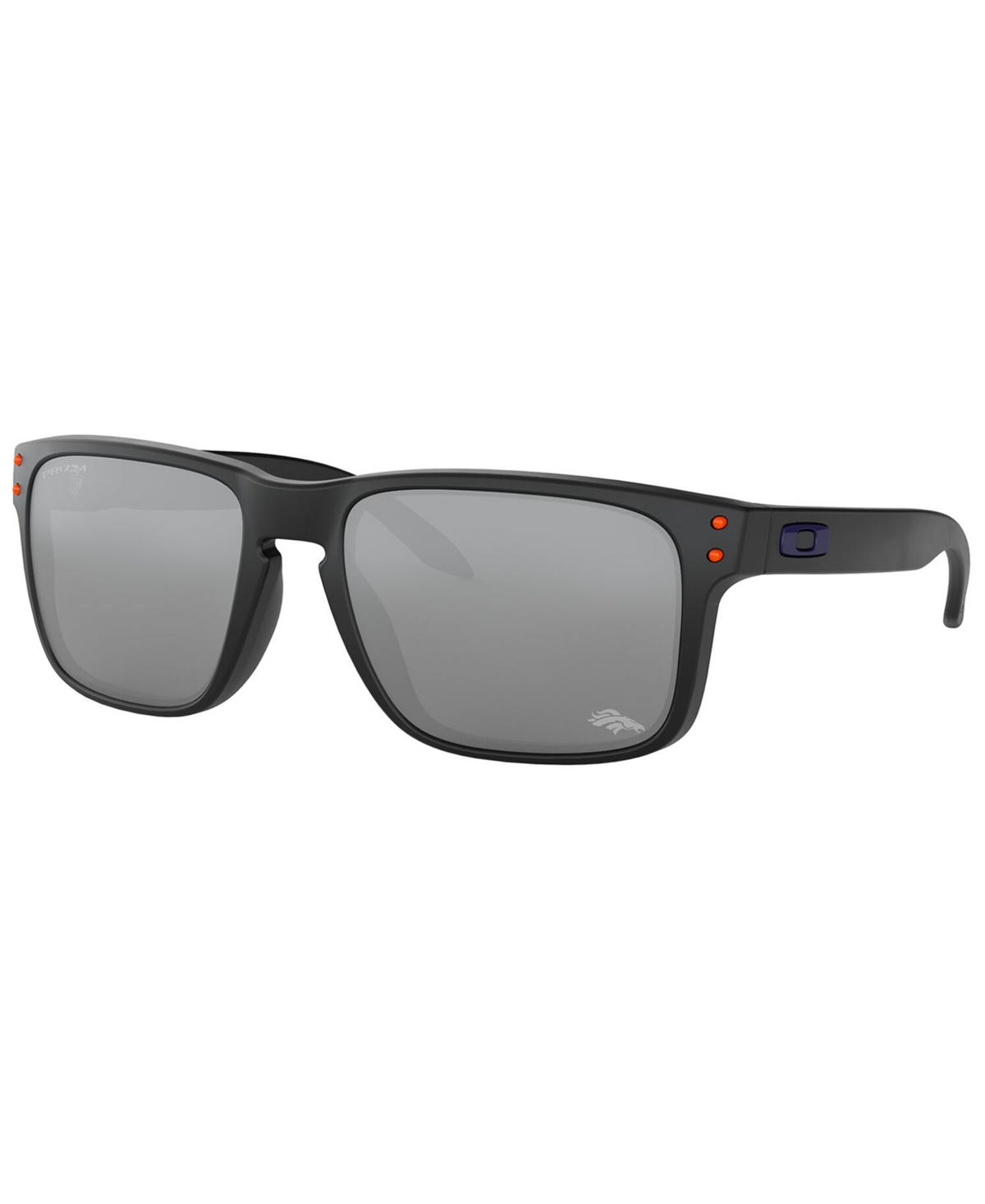 Oakley Nfl Collection Sunglasses, New England Patriots Oo9102 55 Holbrook In Den Matte Black,prizm Black