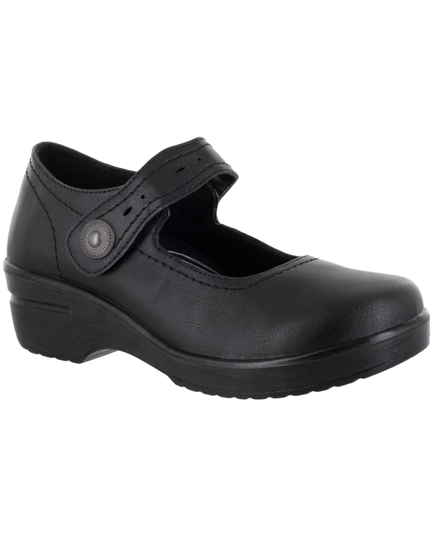Easy Works by Women's Letsee Mary Jane Clogs