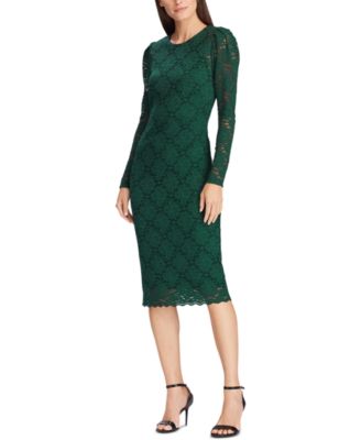 ralph lauren lace dress macy's