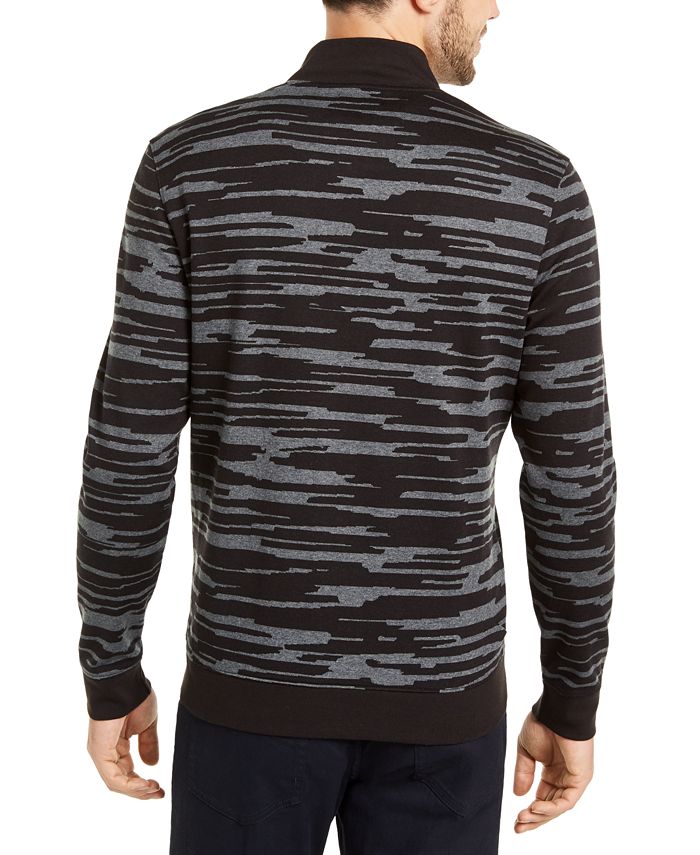Alfani Men's AbstractPrint Bomber Jacket, Created for Macy's Macy's
