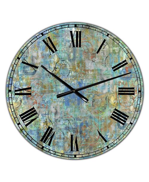 Designart Mind Blown Large Modern Wall Clock 38 X 38 X 1